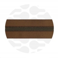 Tobacco Brown - #5S Bronze | Nylon Coil Zipper Tape | 1 meter
