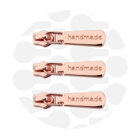 Handmade #5S | schuiver spiraalrits | Rose Gold