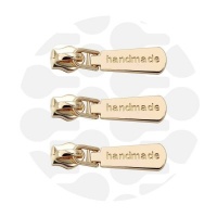 Handmade #5S | schuiver spiraalrits | Gold