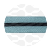 Foggy Blue - #S5 Black | Spiraalrits | 1 meter