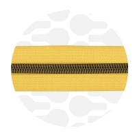 Sunny yellow - #S5 Bronze | Spiraalrits | 3 meter