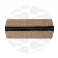 Dusty Peach - #S5 Gunmetal | Spiraalrits | 3 meter