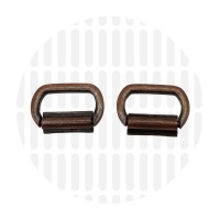 Slim strap connector | Antique Copper