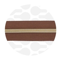 Earth Brown - #S5 Gold | Spiraalrits | 10 meter
