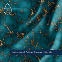 Ocean Blue | Marble | Waterafstotend | 100 cm x 145 cm