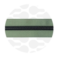 Willow green - #S5 Gunmetal | Spiraalrits | 10 meter