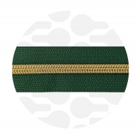 Pine Green - #5S Gold | Spiraalrits Tape | 1 meter