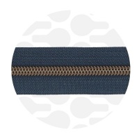 Night blue - #S5 Bronze | Spiraalrits | 10 meter