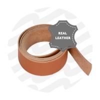 Leather strap 130cm - 30 mm - Burnt Sienna