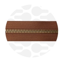 Hazelnut Brown - #M5 Bronze | Metalen rits