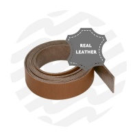 Leather strap 130cm - 20 mm - Hazelnut
