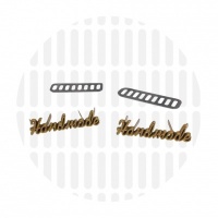 Bag Label | Handmade | Antique Gold