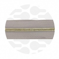 Clay - #M3 Bronze | Ruban zip métallique