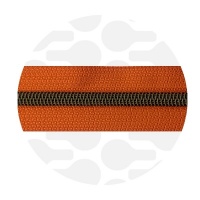 Puffin's Orange - #S5 Bronze | Zip Nylon | 3 mètres