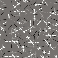 Otter Brown | Pencil Art | Wasserabweisend | 50 cm x 145 cm