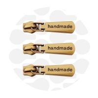 Handmade #5S | schuiver spiraalrits | Antique Gold