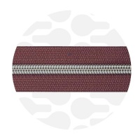 Porto Red - #S5 Silver | Spiraalrits | 10 meter