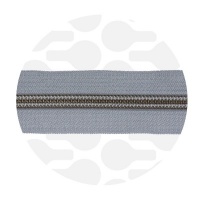 Stone - #S5 Gunmetal | Nylon Coil Zipper Tape | 10 meter