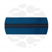 Ocean Blue - #S5 Gunmetal | Nylon Coil Zipper Tape | 1 meter