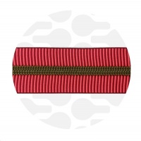 Striped Berry - #5S Bronze | Nylon Coil Zipper Tape | 10 meter