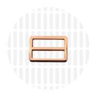 Sleek | schuifgesp | 32 mm | Rose Gold