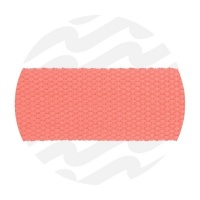 Coral Pink - 19 mm | Katoenlook Tassenband | 15 meter