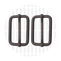 Basic | schuifgesp | 32 mm | Antique Copper