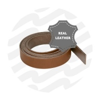Leather strap 130cm - 15 mm - Hazelnut