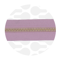 Dusty Roze - #M3 Gold | Metallreißverschluss