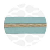 Mint Green - #S5 Gold | Spiraalrits | 3 meter