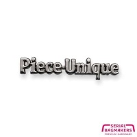 Bag Label | Piece Unique | Gun metal