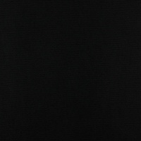 Pure Black | Wasserabweisende Baumwolle | 50 cm x 145 cm