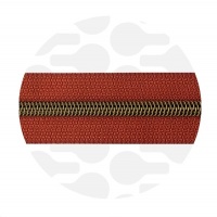 Tuscan Red - #S5 Bronze | Spiraalrits | 1 meter