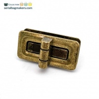 Draaisluiting | Force-fit | Antique Brass