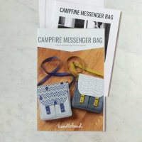 Campfire messenger bag
