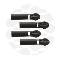 Classic #5S | schuiver spiraalrits | Electro Black