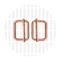 Basic | schuifgesp | 19 mm | Rose Gold