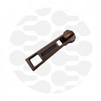 Obelisk #M5 | Runner voor metalen rits | Antique Copper