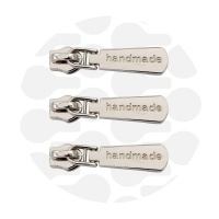 Handmade #5S | schuiver spiraalrits | Nickel