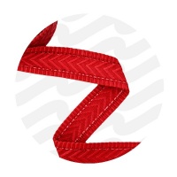 Crimson Red | Tassenband Aspen Shimmer 38 mm | 1,5 meter