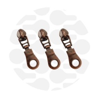 Donut #5S | schuiver spiraalrits | Antique Copper