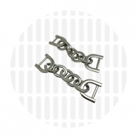 Chain strap connector | Nickel