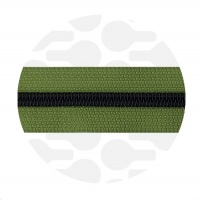 Old Lime - #S5 Black | Nylon Coil Zipper Tape | 3 meter