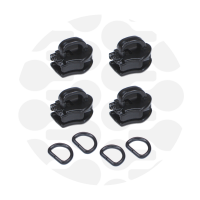 Snap-on #5S | schuiver spiraalrits | Electro Black