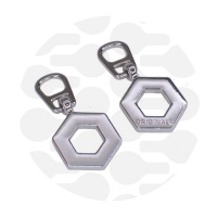 Hexagon | Snap-on Pull | Polished Nickel