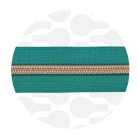 Tropical Teal - #S5 Rose Gold | Spiraalrits | 3 meter