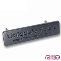 Bag Label | Uniquely yours | Electro Black