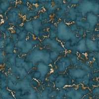 Ocean Blue | Marble | Outdoor en Waterafstotend | 100 cm x 145 cm