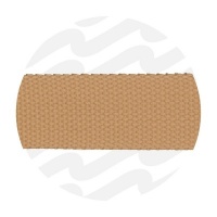 Camel Brown - 32 mm | Cotton Poly Webbing | Maxi Roll