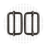 Basic | schuifgesp | 32 mm | Gun metal